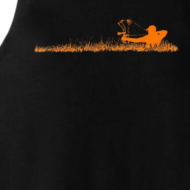 Archery Bow Hunter Deer Mule Elk Bow Hunting Accessories Ladies Tri-Blend Wicking Tank