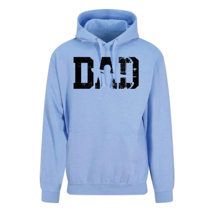 Archery Bow Hunting Dad Fathers Day Gift Unisex Surf Hoodie