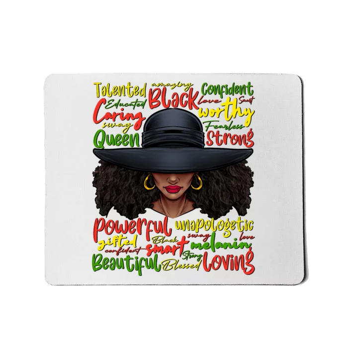 African Black History African American Ladies Juneteenth Mousepad