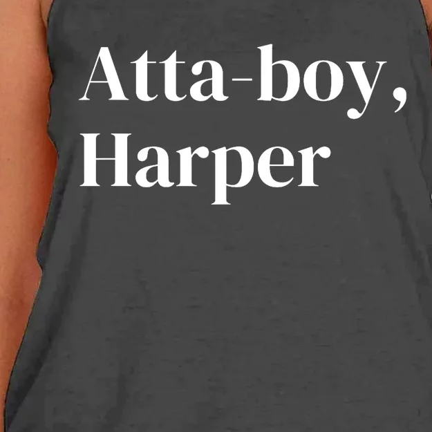 Atta Boy Harper Women's Knotted Racerback Tank