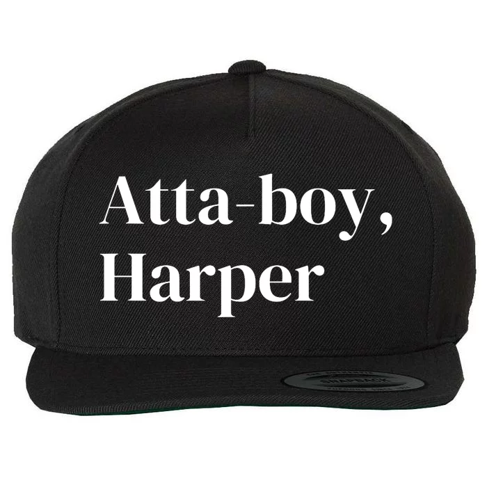 Atta Boy Harper Wool Snapback Cap