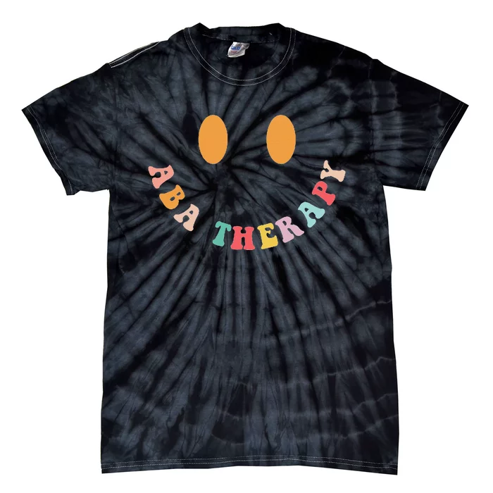 All Behavior Is A Form Of Communication Aba Therapy 2 Sided Tie-Dye T-Shirt