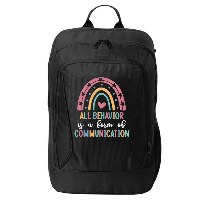 All Behavior Is A Form Of Communication City Backpack