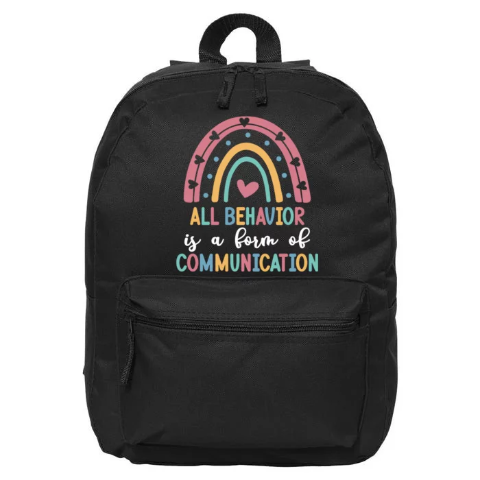 All Behavior Is A Form Of Communication 16 in Basic Backpack