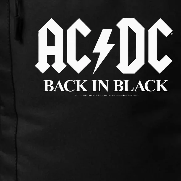 Ac/Dc Back In Black Daily Commute Backpack