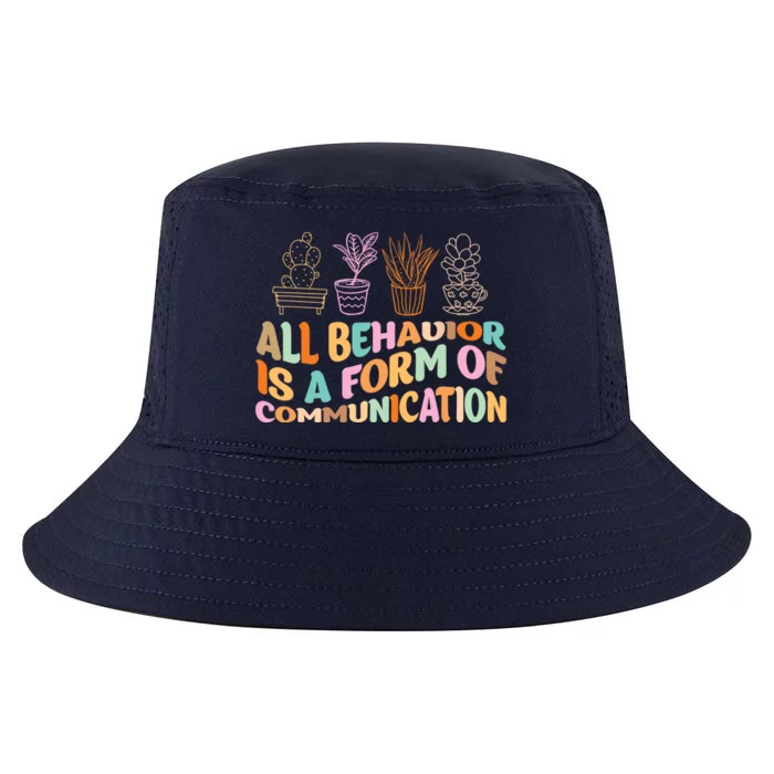 All Behavior Is A Form Of Communication Aba Therapy Cool Comfort Performance Bucket Hat