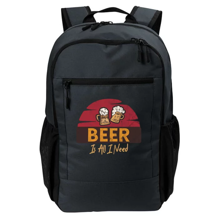 American Beer Is All I Need Retro Vintage Diet Health Cute Gift Daily Commute Backpack