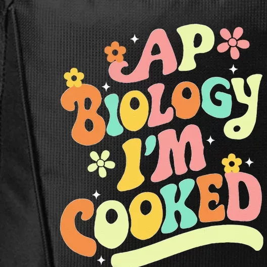 Ap Biology Im Cooked City Backpack