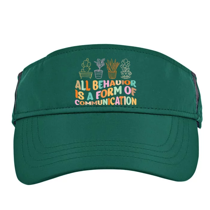 All Behavior Is A Form Of Communication Aba Therapy Adult Drive Performance Visor