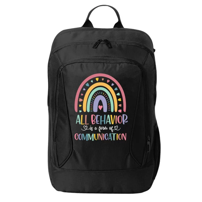 All Behavior Is A Form Of Communication Rainbow City Backpack