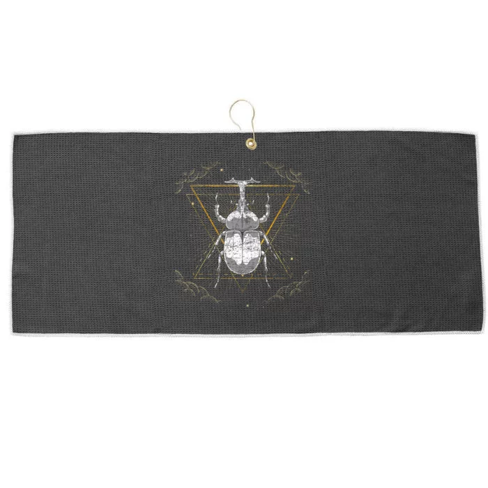 Animal Beetle Insect Occult Bug Large Microfiber Waffle Golf Towel