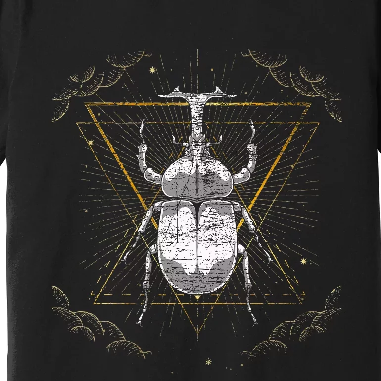 Animal Beetle Insect Occult Bug Premium T-Shirt