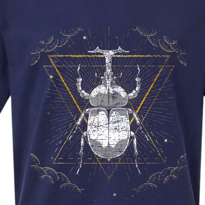 Animal Beetle Insect Occult Bug Sueded Cloud Jersey T-Shirt