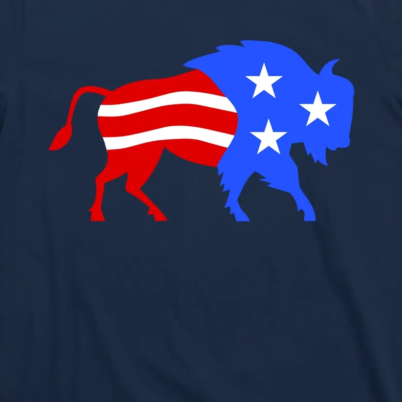 American Bison Illustration T-Shirt