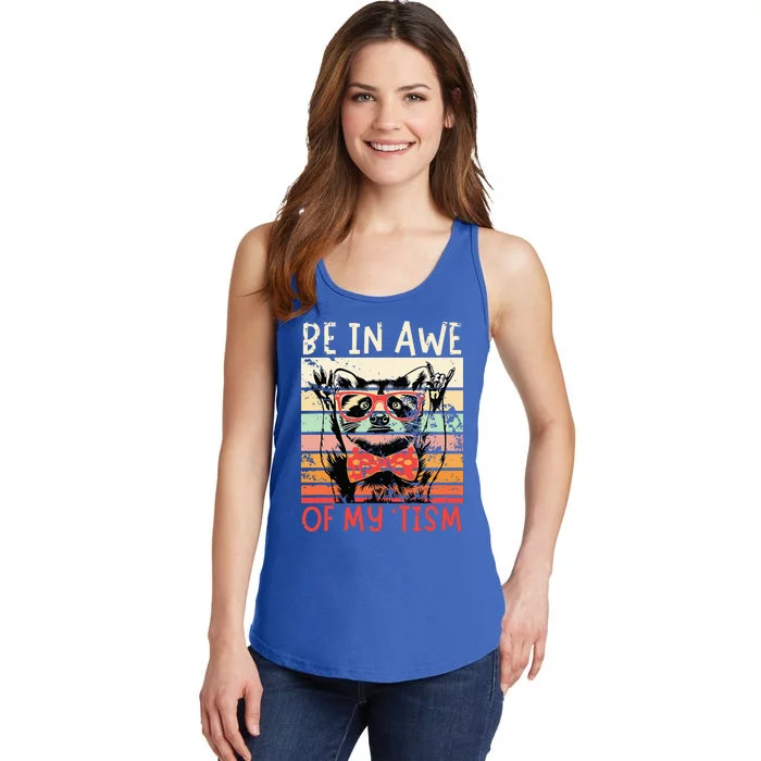 Autism Be In Awe Of My Tism Ladies Essential Tank