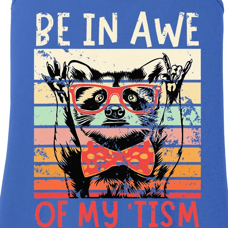 Autism Be In Awe Of My Tism Ladies Essential Tank