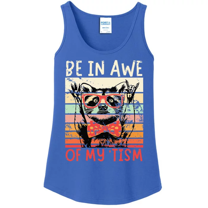 Autism Be In Awe Of My Tism Ladies Essential Tank