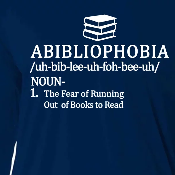 Abibliophobia The Fear Pf Running Out Books To Read Cooling Performance Long Sleeve Crew