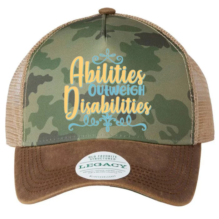 Abilities Outweigh Disabilities Legacy Tie Dye Trucker Hat