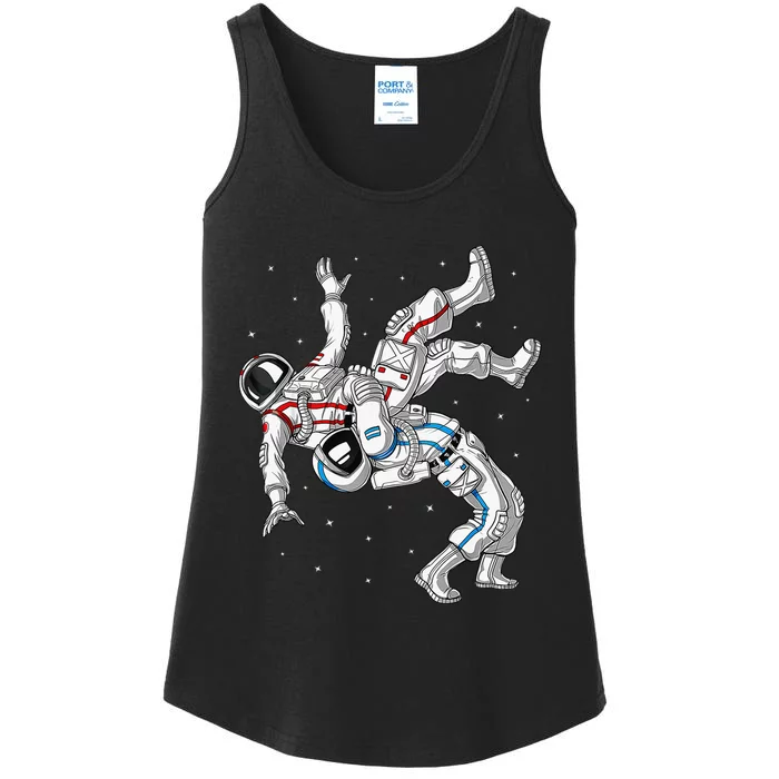 Astronaut Brazilian Jiu-Jitsu Judo Martial Arts Grappling Ladies Essential Tank