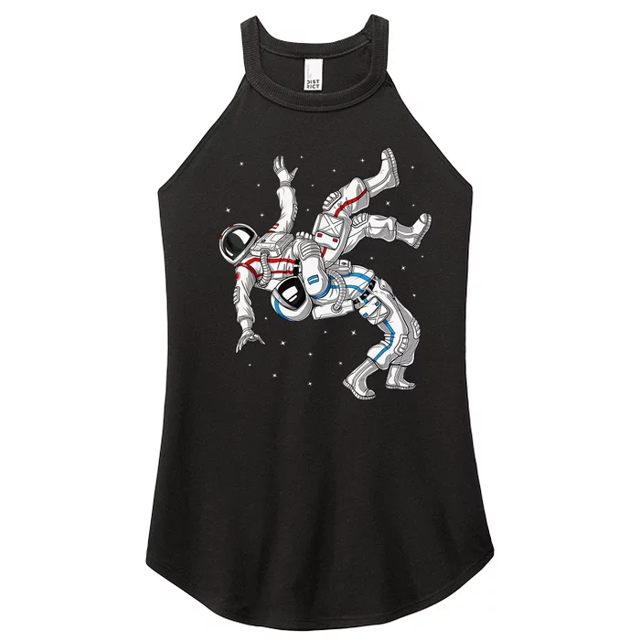 Astronaut Brazilian Jiu-Jitsu Judo Martial Arts Grappling Women’s Perfect Tri Rocker Tank