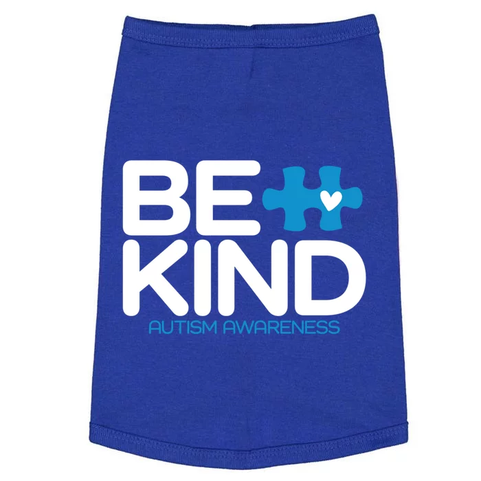 Autism Be Kind Gift Be Kind Autism Awareness Gift Doggie Tank