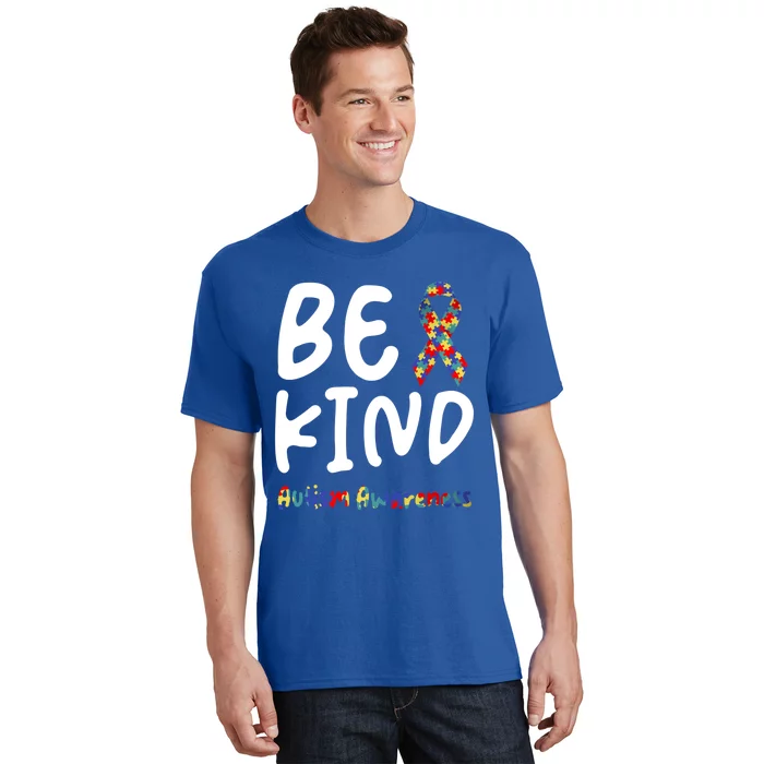 Autism Be Kind Be Kind Autism Awareness Gift T-Shirt