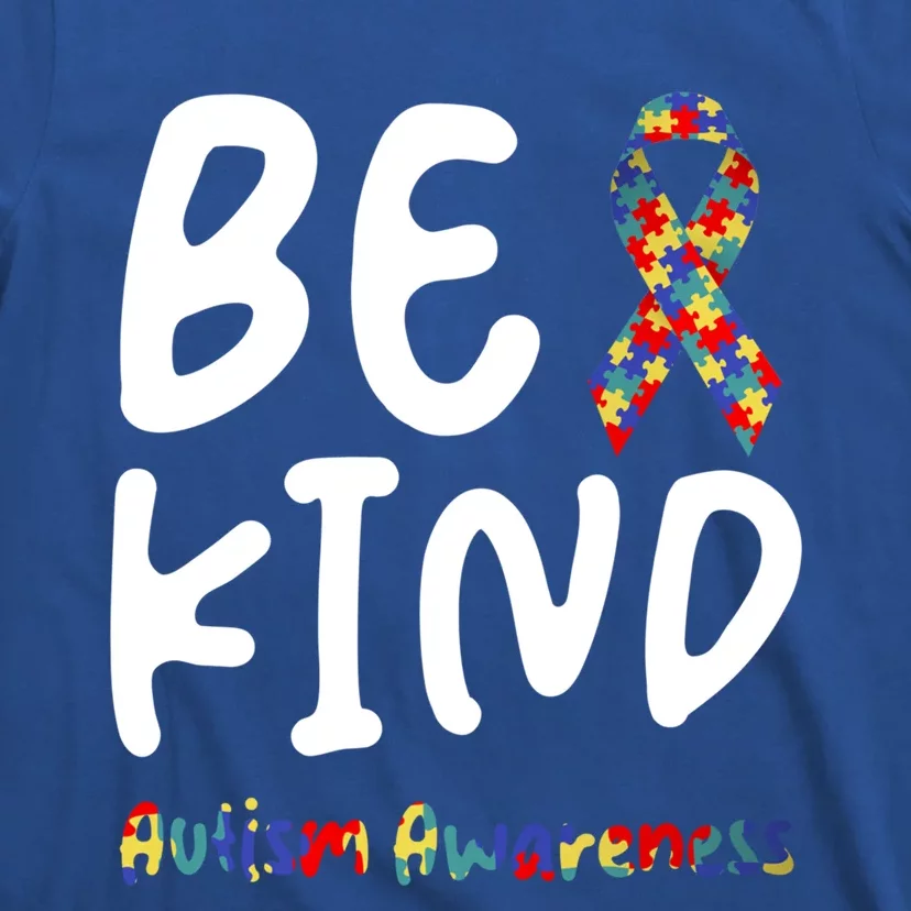 Autism Be Kind Be Kind Autism Awareness Gift T-Shirt