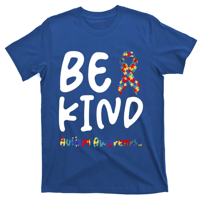 Autism Be Kind Be Kind Autism Awareness Gift T-Shirt