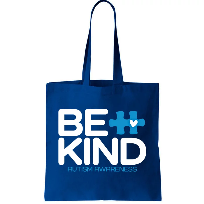 Autism Be Kind Gift Be Kind Autism Awareness Great Gift Tote Bag