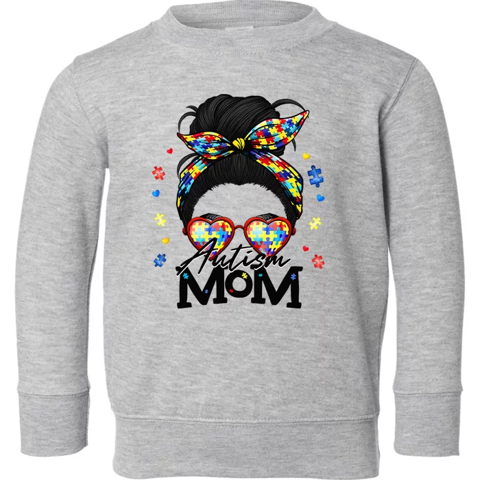 Autism Be Kind Autism Awareness For Mom Toddler Sweatshirt