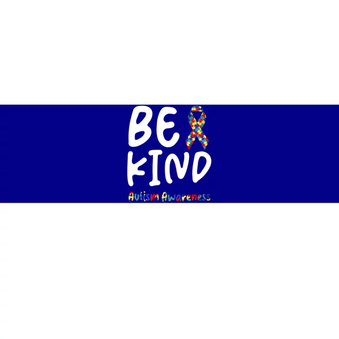 Autism Be Kind Be Kind Autism Awareness Cute Gift Bumper Sticker