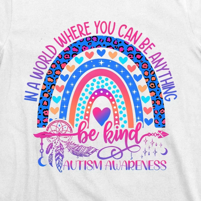 Autism Be Kind Autism Awareness Month T-Shirt