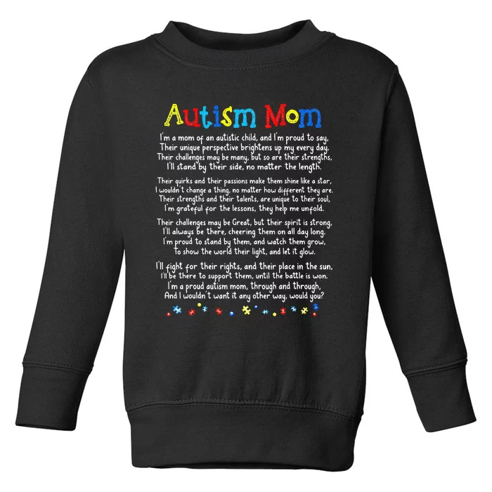 Autism Be Kind Autism Awareness For Autism Mom Toddler Sweatshirt