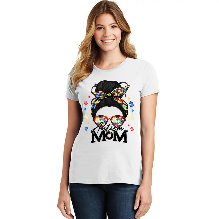 Autism Be Kind Autism Awareness For Autism Mom Women's T-Shirt