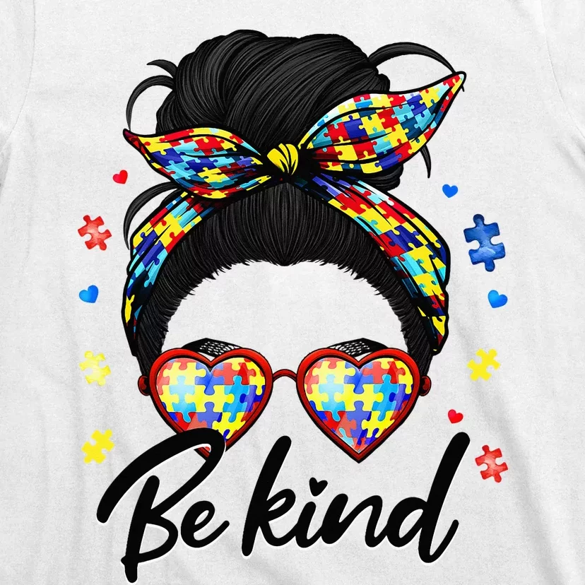 Autism Be Kind Autism Awareness For Autism Mom T-Shirt