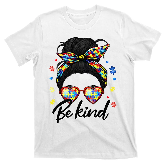 Autism Be Kind Autism Awareness For Autism Mom T-Shirt