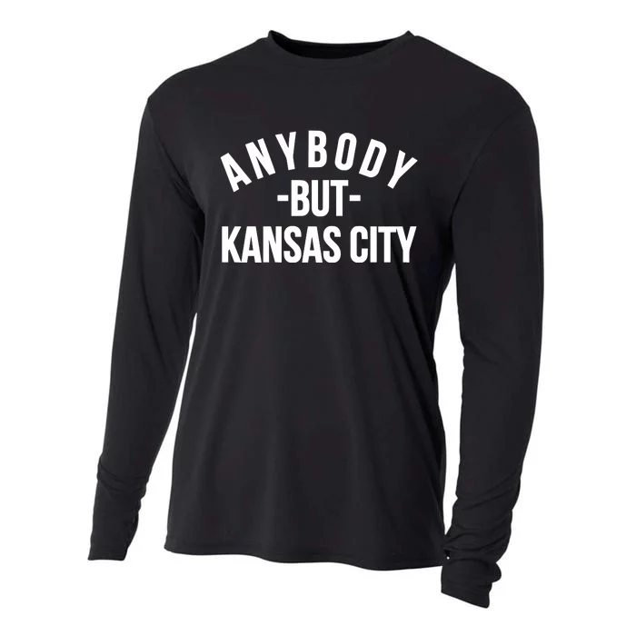 Anybody But Kansas City Cooling Performance Long Sleeve Crew