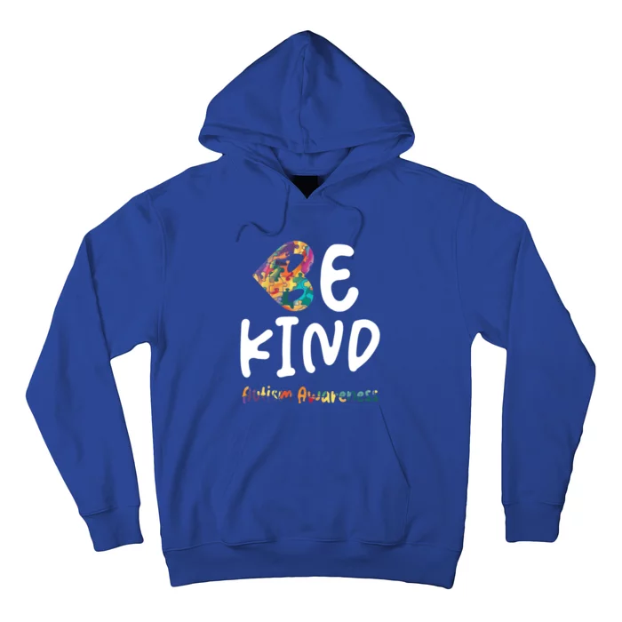 Autism Be Kind Be Kind Autism Awareness Gift Hoodie