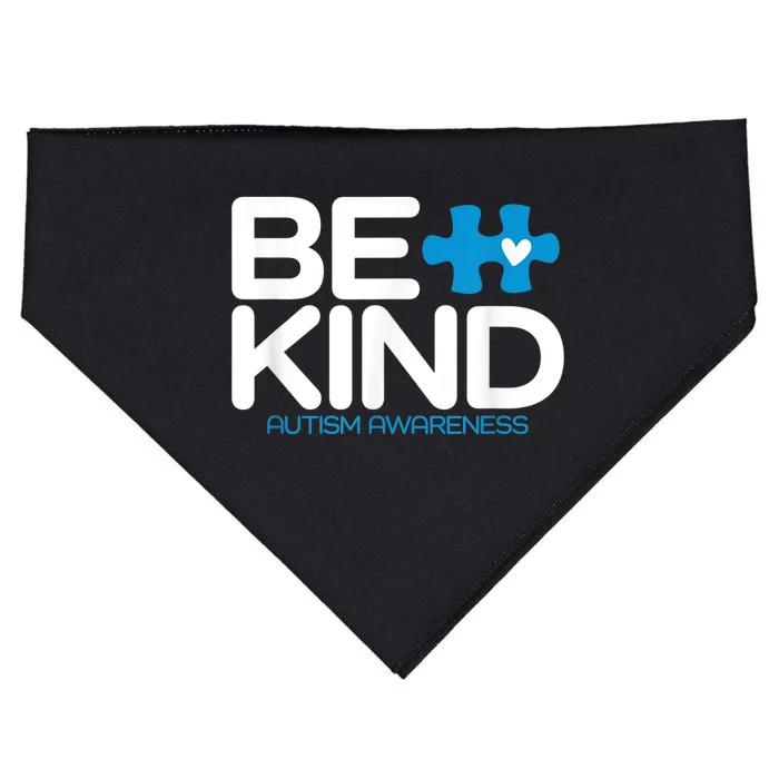 Autism Be Kind Shirt Wo m.e.n K.i.d.s Be Kind Autism Awareness USA-Made Doggie Bandana