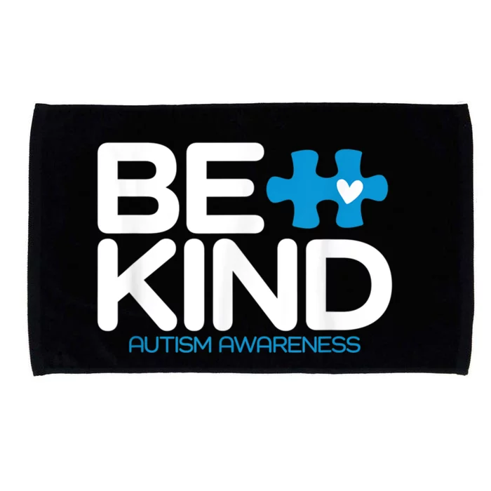 Autism Be Kind Shirt Wo m.e.n K.i.d.s Be Kind Autism Awareness Microfiber Hand Towel