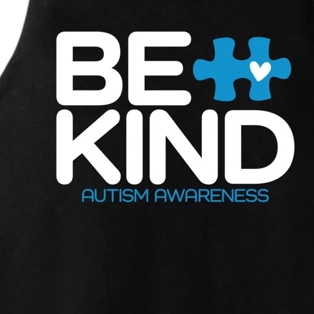 Autism Be Kind Gift Be Kind Autism Awareness Funny Gift Ladies Tri-Blend Wicking Tank