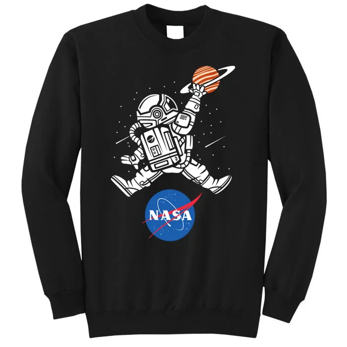 Astronaut Basketball League Slam Dunk NASA Sweatshirt