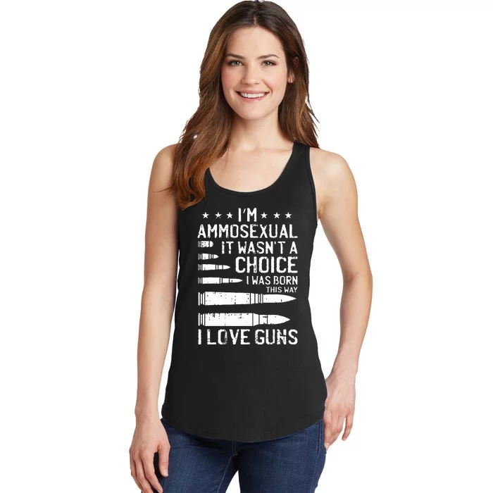 Ammosexual Bullets Love Pro Gun Lover Cool Enthusiast Gifts Ladies Essential Tank