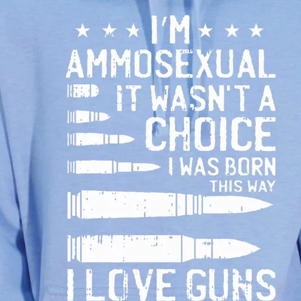 Ammosexual Bullets Love Pro Gun Lover Cool Enthusiast Gifts Unisex Surf Hoodie