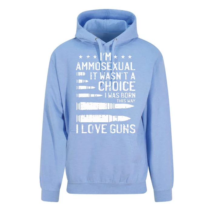 Ammosexual Bullets Love Pro Gun Lover Cool Enthusiast Gifts Unisex Surf Hoodie