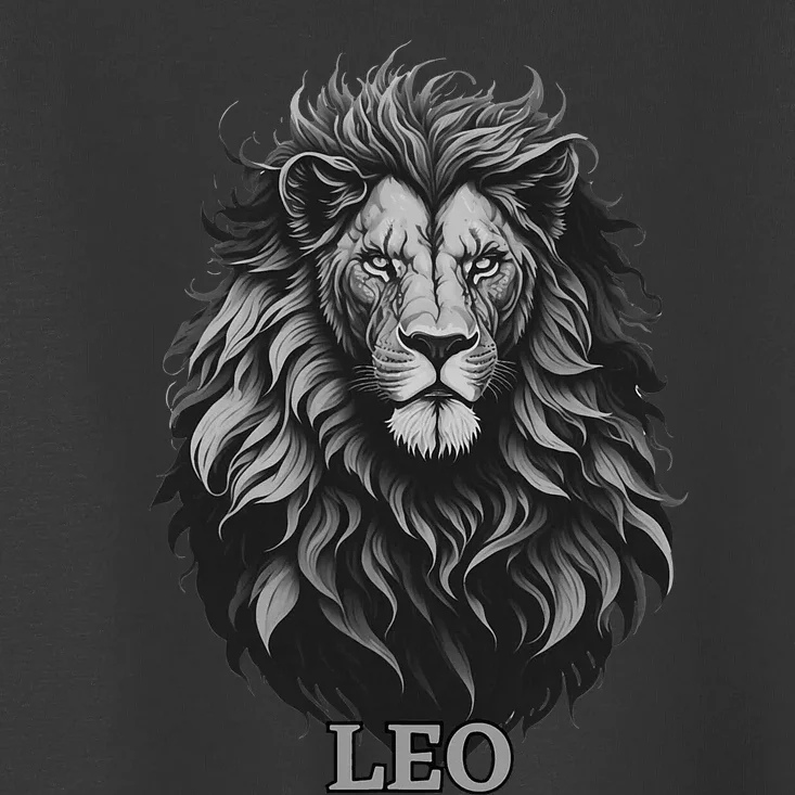 August Birthday Leo Lion Pride Graphic Zodiac Toddler T-Shirt