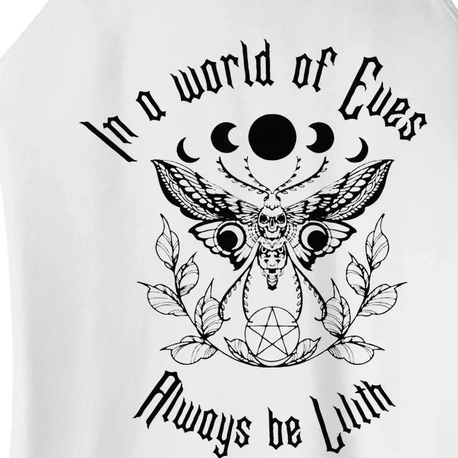 Always Be Lilith Pagan Goddess Never Eve Occult Witchy Women’s Perfect Tri Rocker Tank