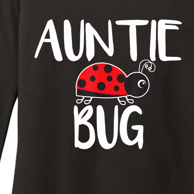 Auntie Bug Ladybug Aunt Funny Womens CVC Long Sleeve Shirt