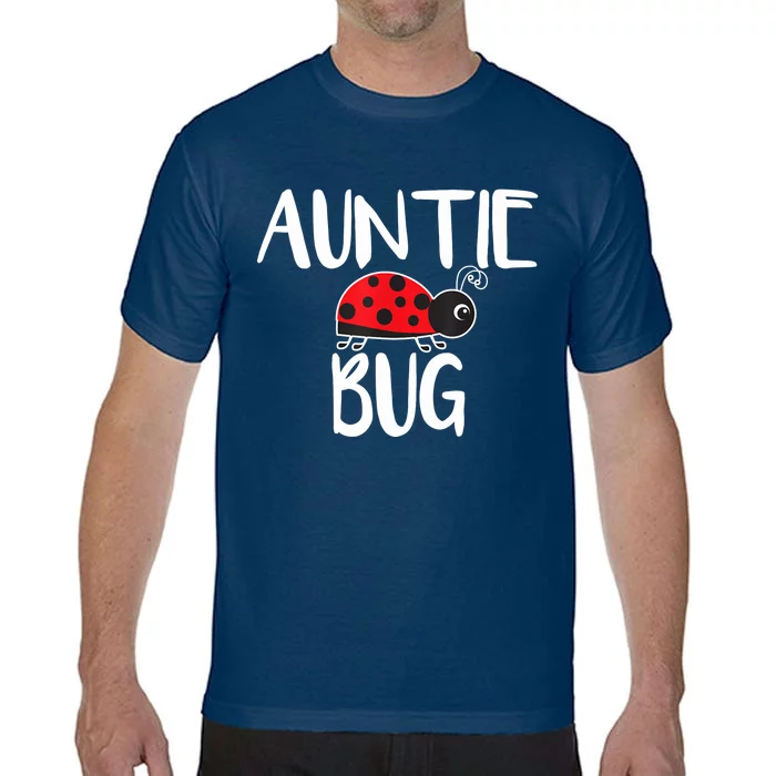 Auntie Bug Ladybug Aunt Funny Comfort Colors T-Shirt